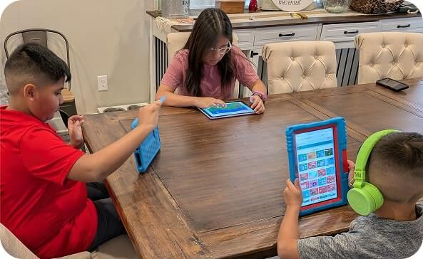 Children playing miacademy